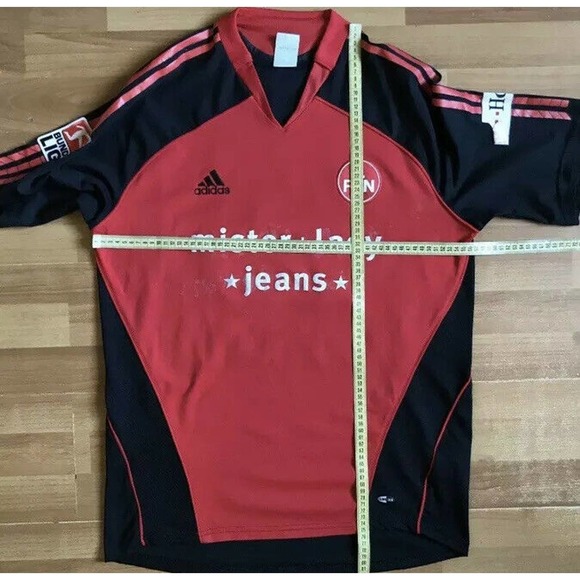 Men's Umbro 1.FC Nurnberg Nuremburg Adidas Jersey L - Picture 9 of 11